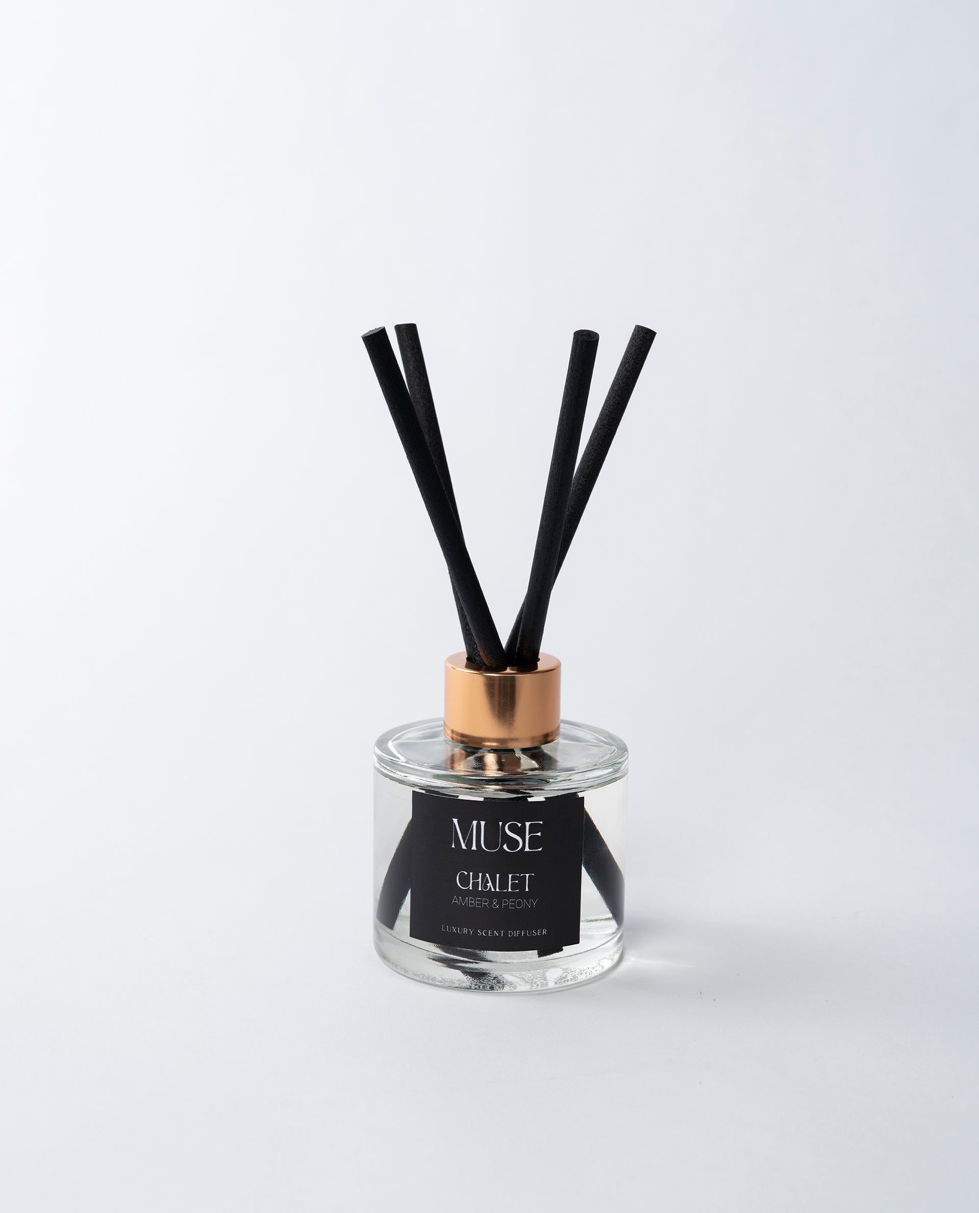 Chalet Luxury Room Diffuser - AMBER & PEONY - 100ml - Muse Body Shape Boutique