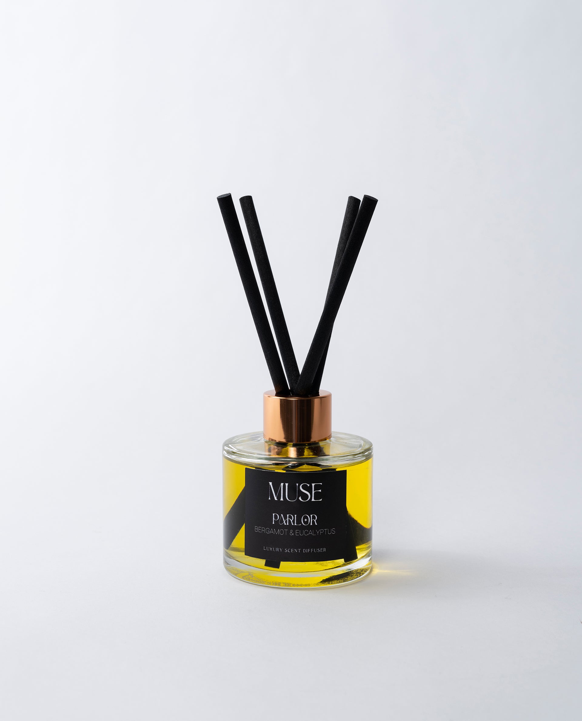 Parlor Luxury Room Diffuser - BERGAMOT & EUCALYPTUS - 100ml - Muse Body Shape Boutique